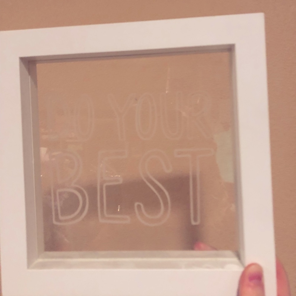 NWOT Do Your Best Light Up Sign